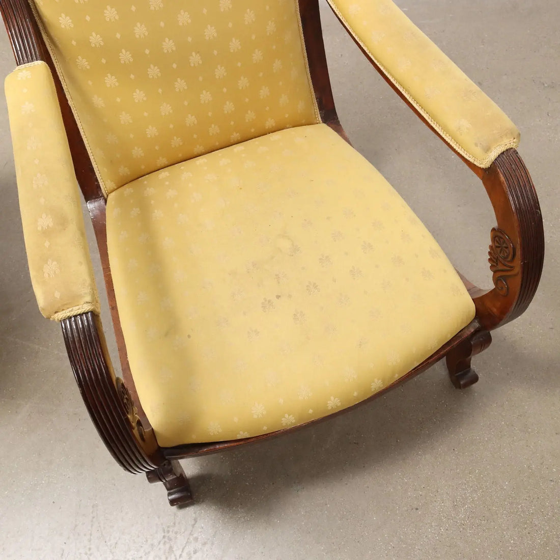 Antique Armchairs Louis Philippe Walnut Italy XIX Century - Italy, Late XIX Century | Antiques | Seating