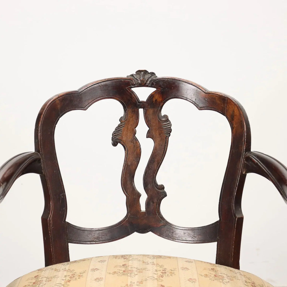Antique Armchair Baroque Style Walnut Italy XX Century - Armchair | Antiques | Seating