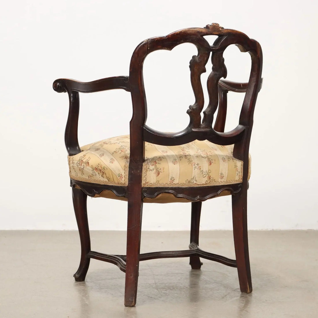 Antique Armchair Baroque Style Walnut Italy XX Century - Armchair | Antiques | Seating