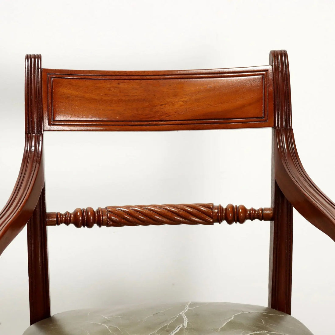 Regency Mahogany Chair - England Late 19th Century
