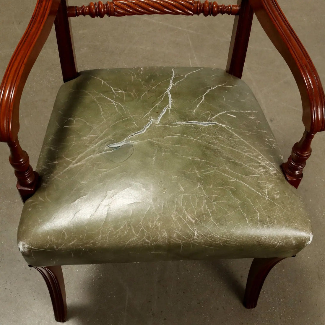 Regency Mahogany Chair - England Late 19th Century