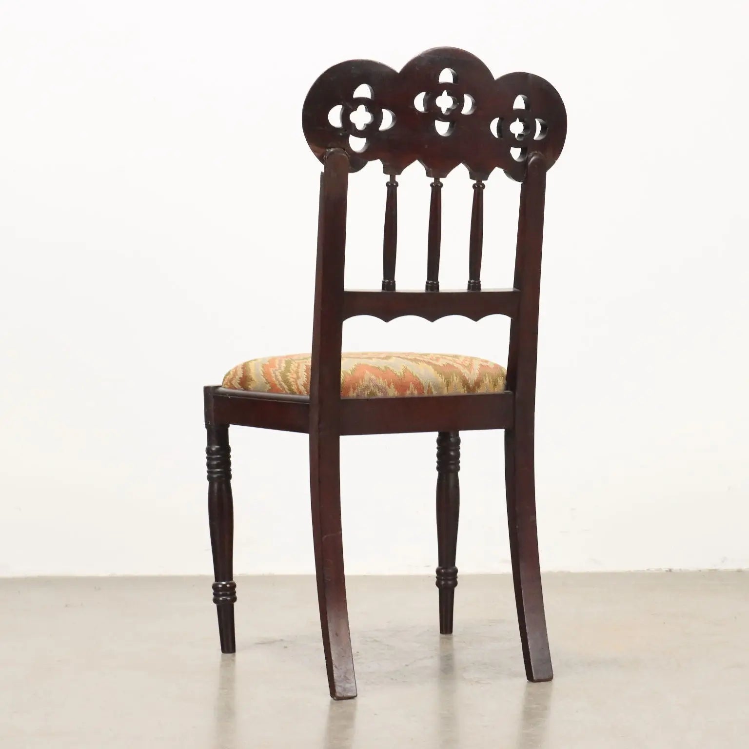 Neogothic Mahogany Chairs - Italy, 19th Century