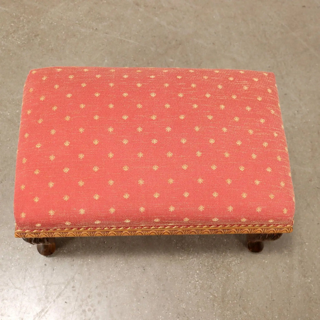 Antique Armchair Walnut Fabric with Footrest XIX Century - Italy, XX Century | Antiques | Seating