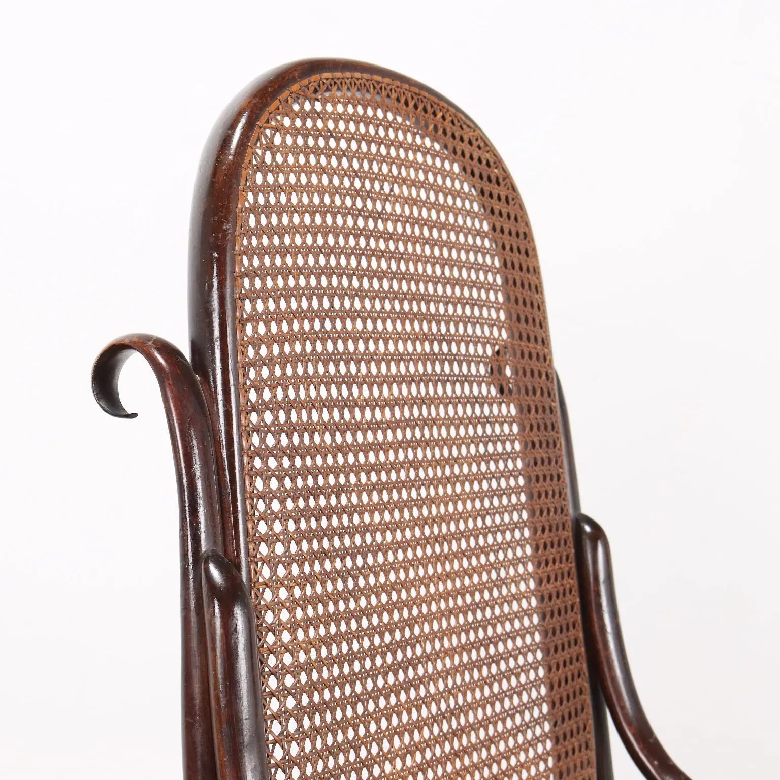 Rocking Chair in Bentwood Beech, Thonet Style