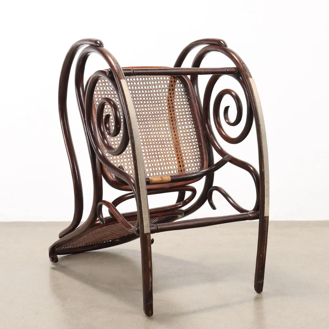 Rocking Chair in Bentwood Beech, Thonet Style