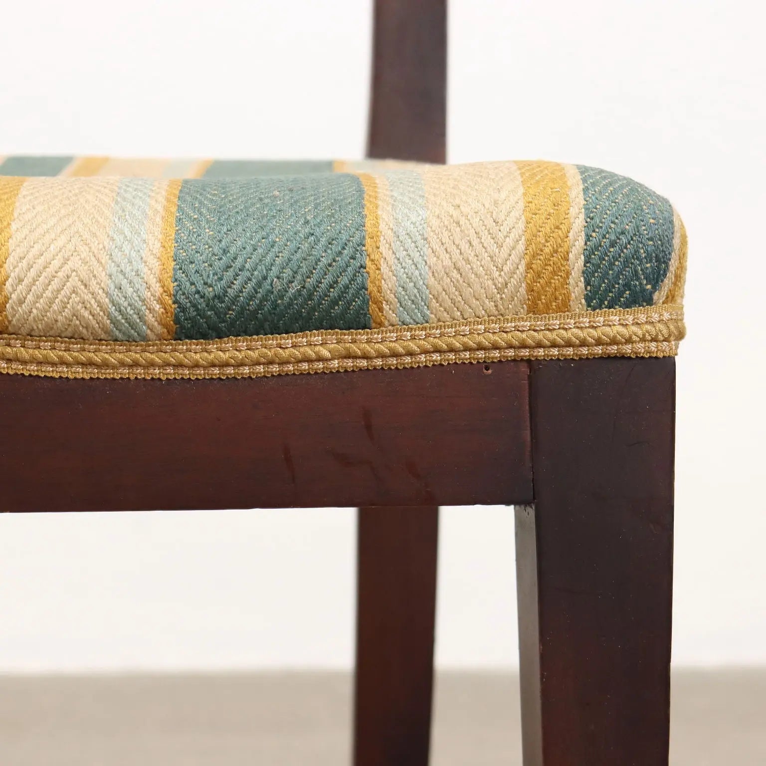 Antique Chairs Walnut Padded Seat Italy XIX Century - Italy, XIX Century | Antiques | Seating