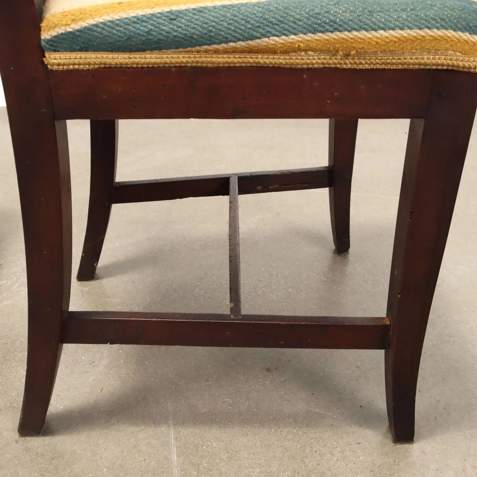 Antique Chairs Walnut Padded Seat Italy XIX Century - Italy, XIX Century | Antiques | Seating