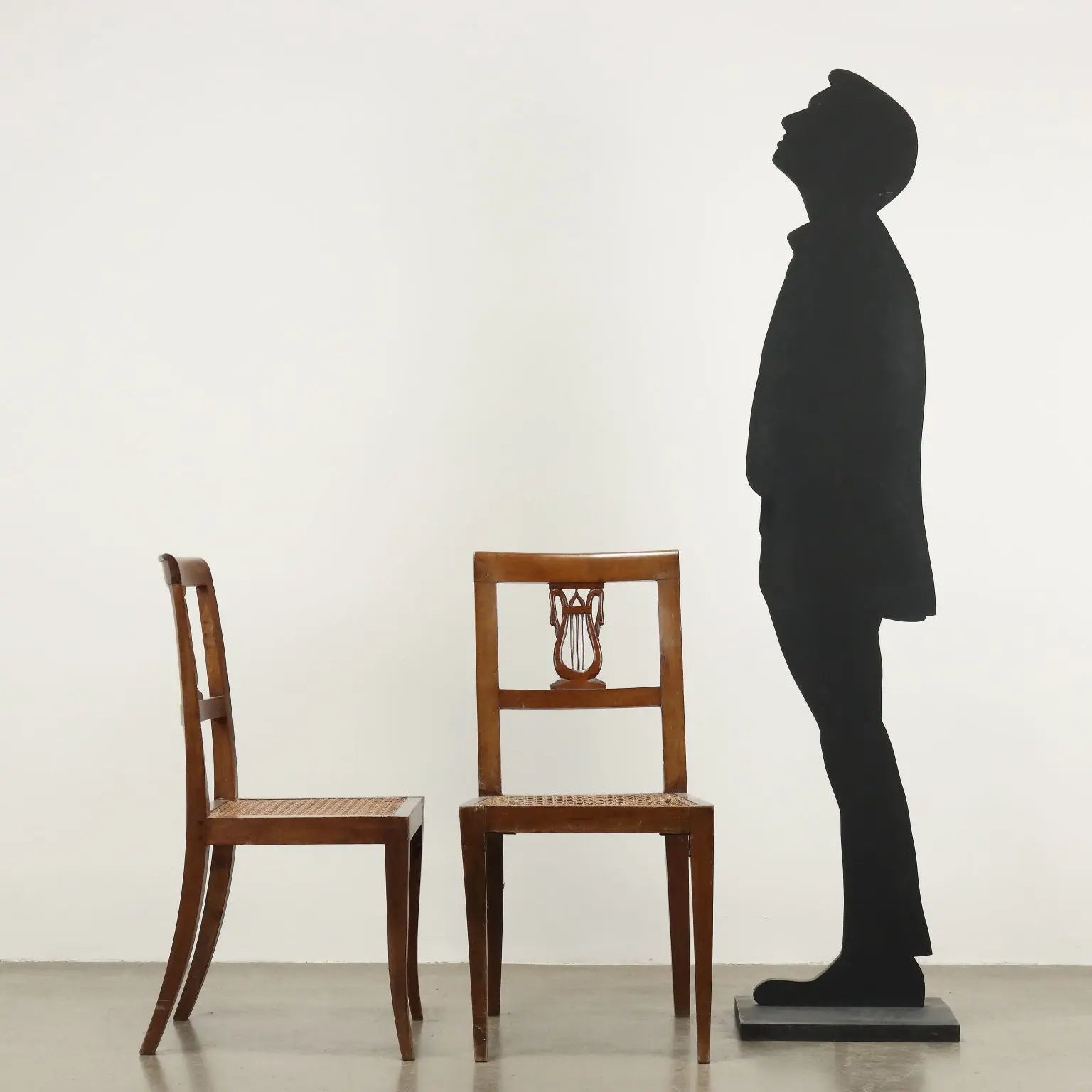 Antique Chairs Directoire Walnut Vienna Straw To be Restored '700 - Italy, Late XVIII Century | Antiques | Seating