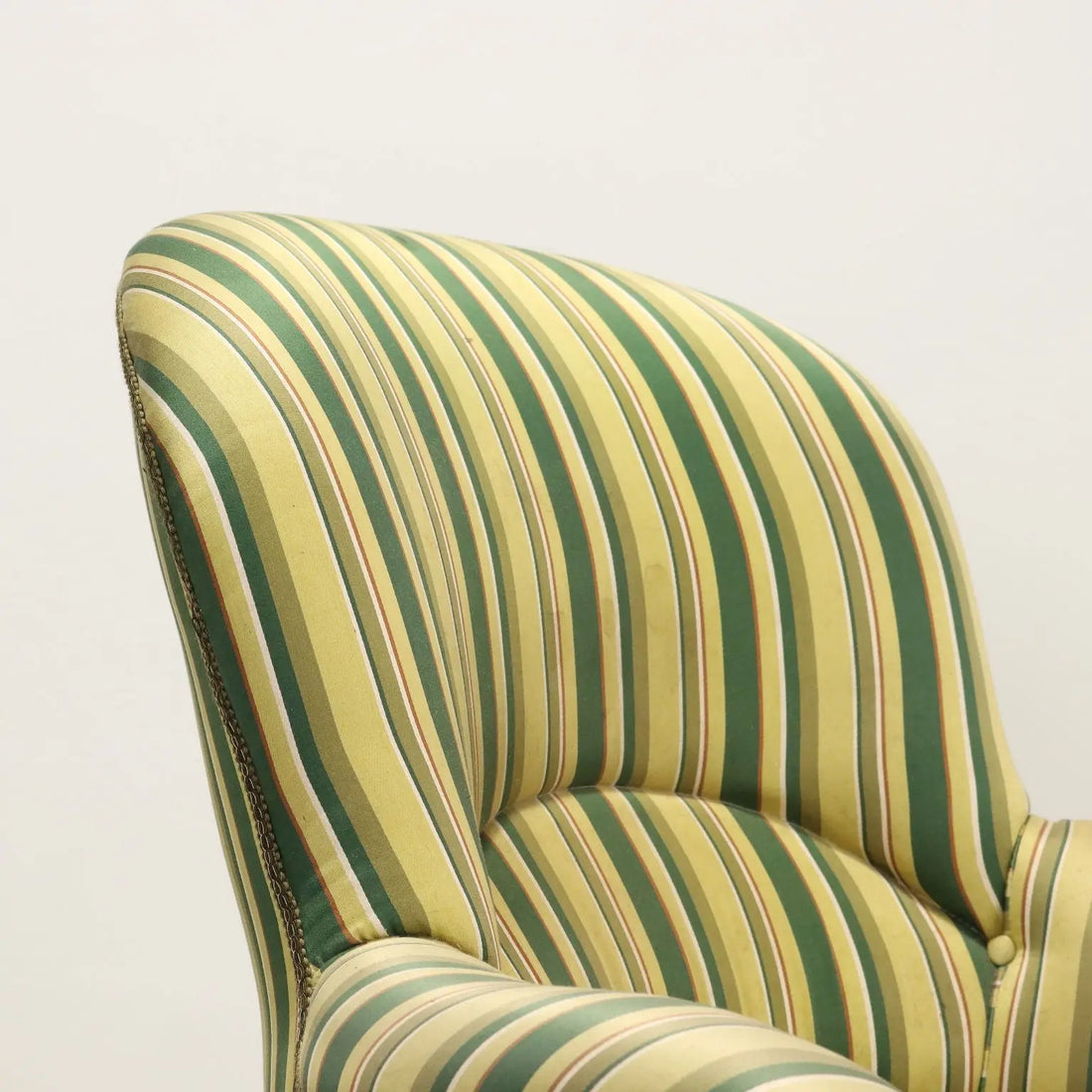 Antique Armchair Lacquered Wood Padding Italy Late XIX Century - Italy | Antiques | Seating