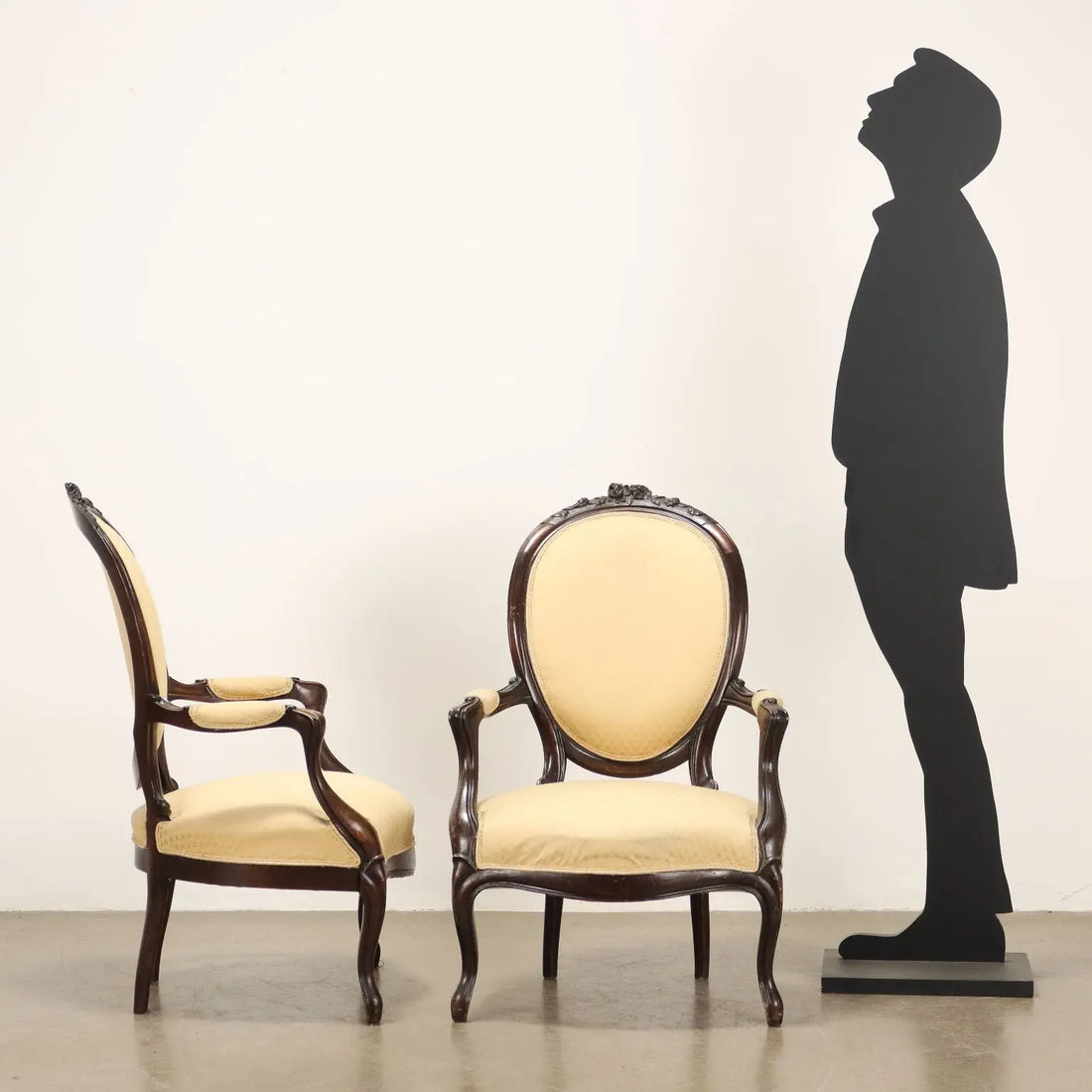Antique Armchairs Baroque Style Beech Padding XX Century - Italy, XX Century | Antiques | Seating