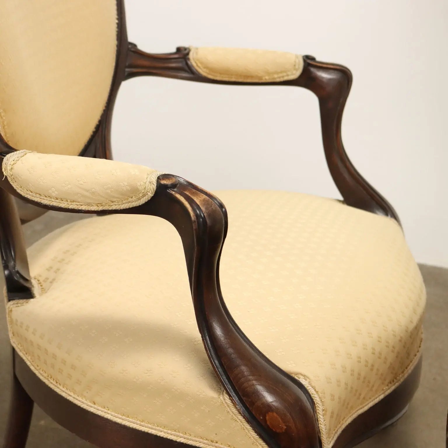 Antique Armchairs Baroque Style Beech Padding XX Century - Italy, XX Century | Antiques | Seating