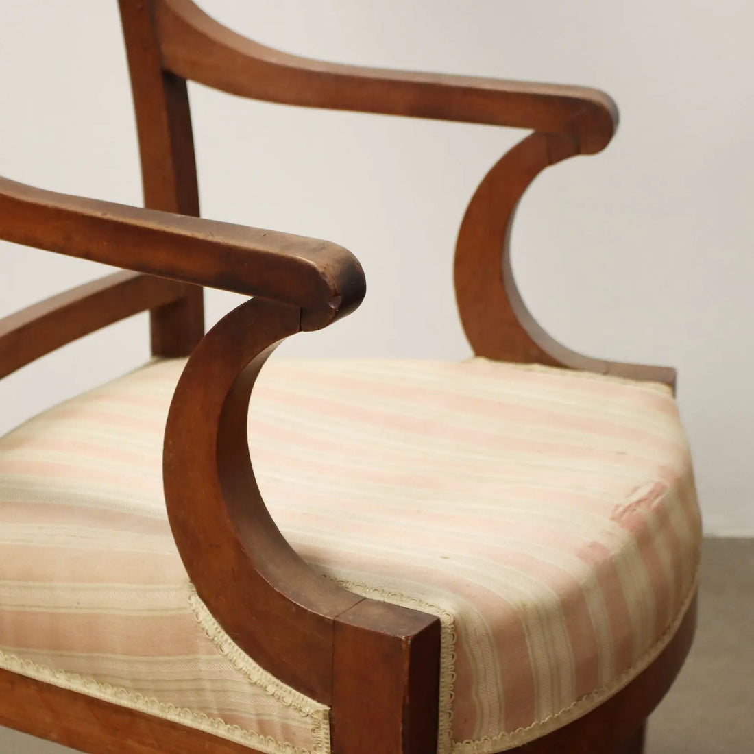 Antique Directoire Armchairs Cherrywood Fabric XVIII-XIX Century - France, Late XVIII-Early XIX Century | Antiques | Seating