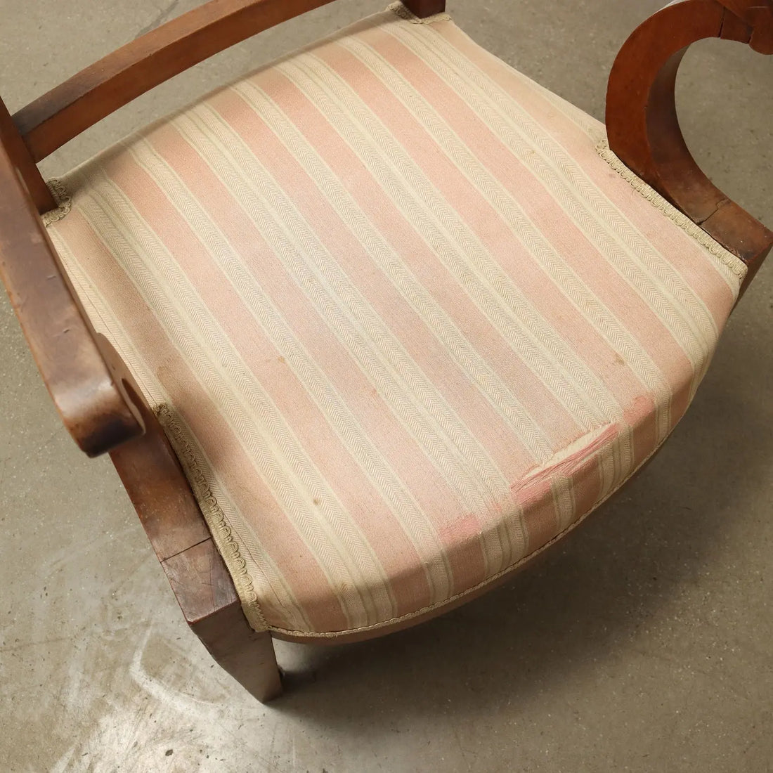 Antique Directoire Armchairs Cherrywood Fabric XVIII-XIX Century - France, Late XVIII-Early XIX Century | Antiques | Seating