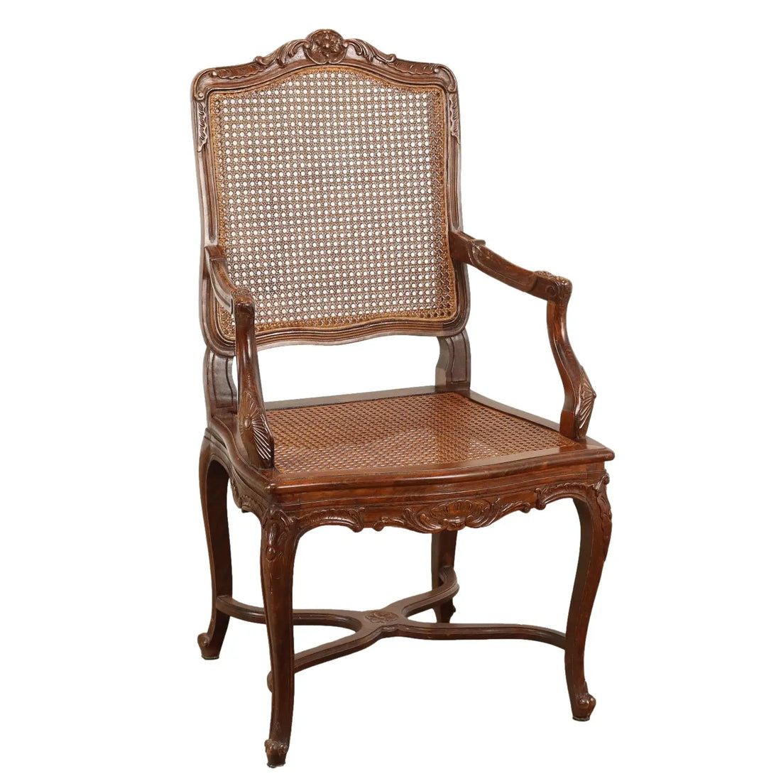 Antique Armchair Baroque Style Beech France XX Century - France, XX Century | Antiques | Seating