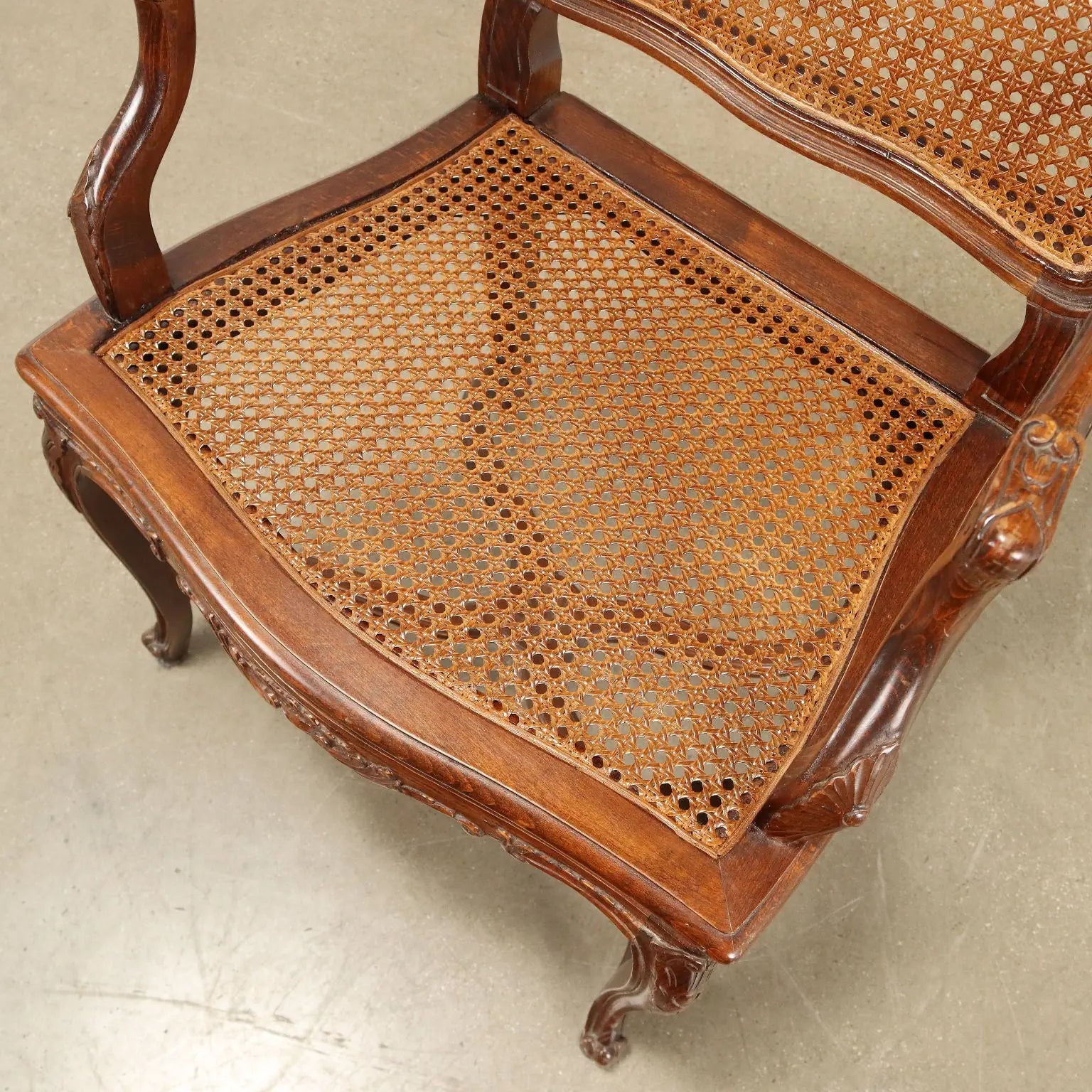 Antique Armchair Baroque Style Beech France XX Century - France, XX Century | Antiques | Seating