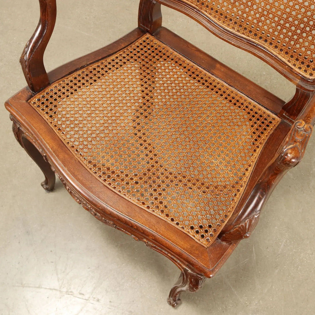 Antique Armchair Baroque Style Beech France XX Century - France, XX Century | Antiques | Seating
