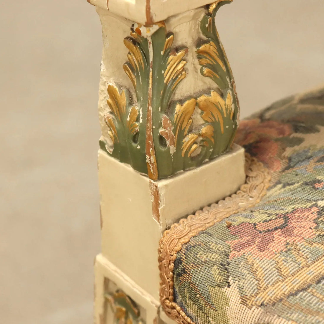 Gilded Lacquered Neoclassical Chairs Early 20th Century