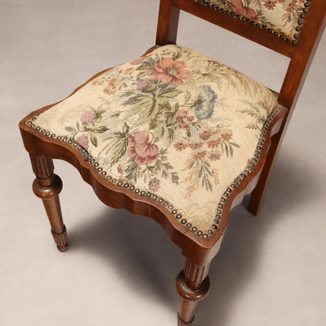 Antique Chairs and Bench Art Deco Walnut Burl Italy XIX Century - Italy, Late XX Century | Antiques | Seating
