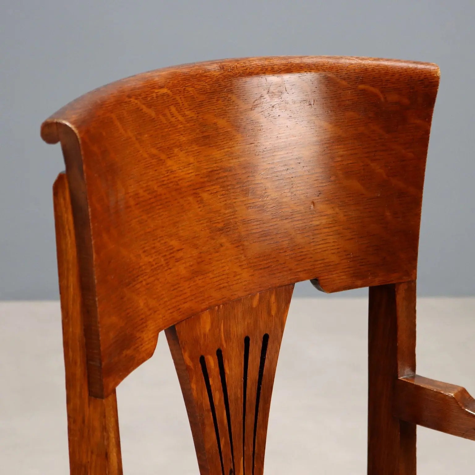 Antique Swivel Armchair Oak with Wheels United Kingdom XX Century - England, Early XX Century | Antiques | Seating