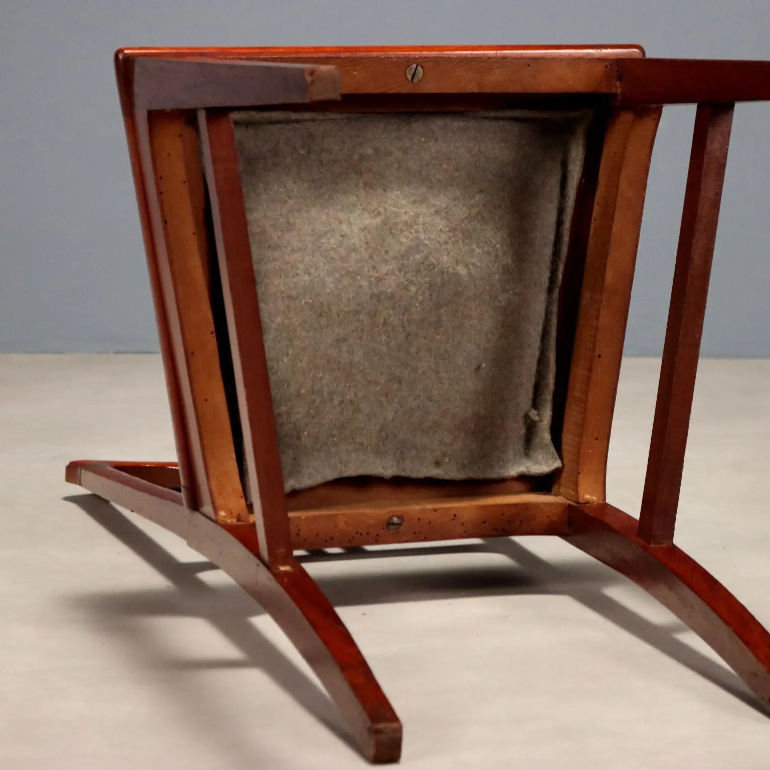 Antique Art Nouveau Chairs Mahogany Fabric Padding XX Century - Italy, Early XX Century | Antiques | Seating