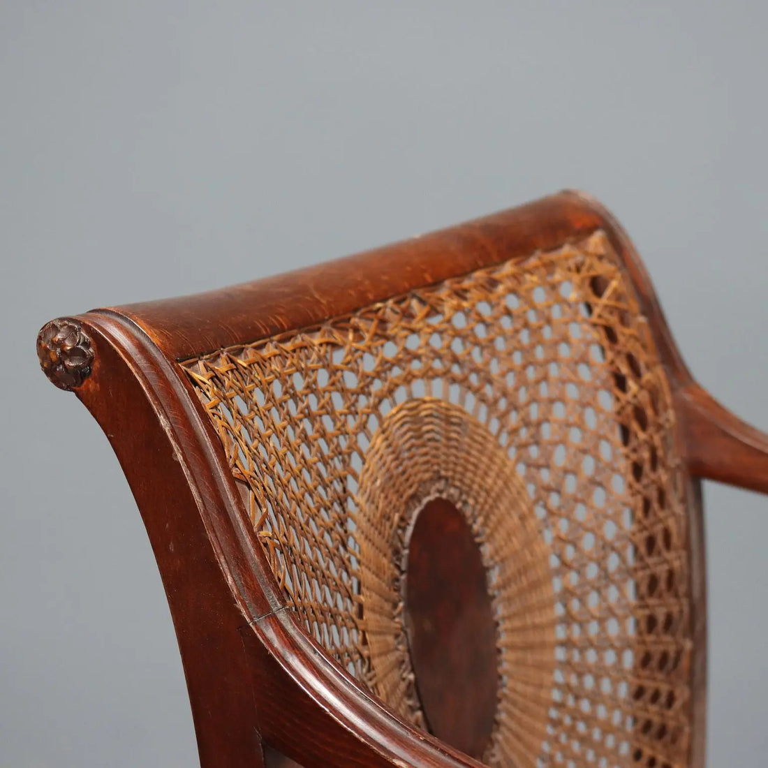 Antique Armchair Walnut Painted Beech Fabric Italy XIX Century - Italy, Late XIX Century | Antiques | Seating
