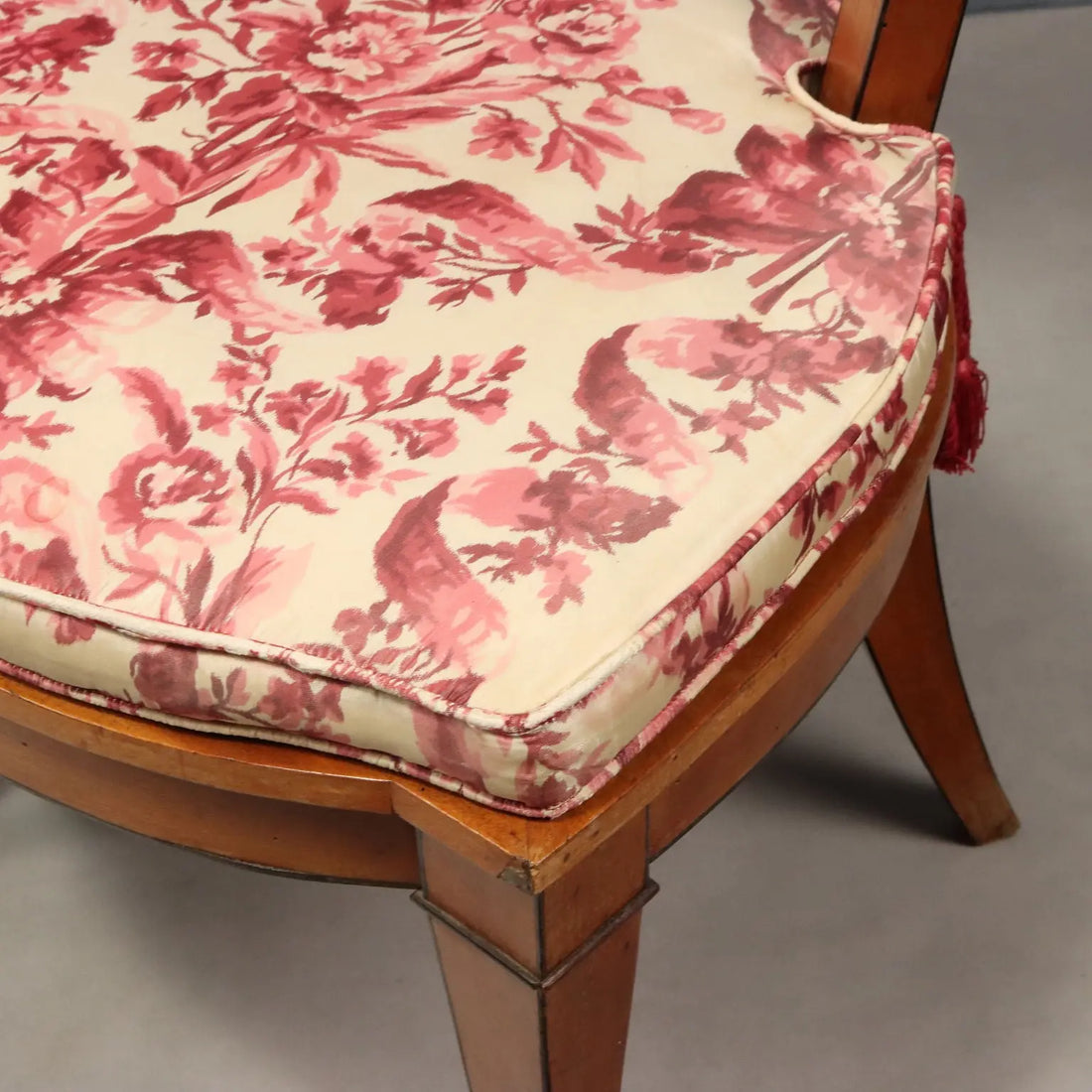 Antique Chairs Regency Style Mahogany Fabric XX Century - England, Early XX Century | Antiques | Seating