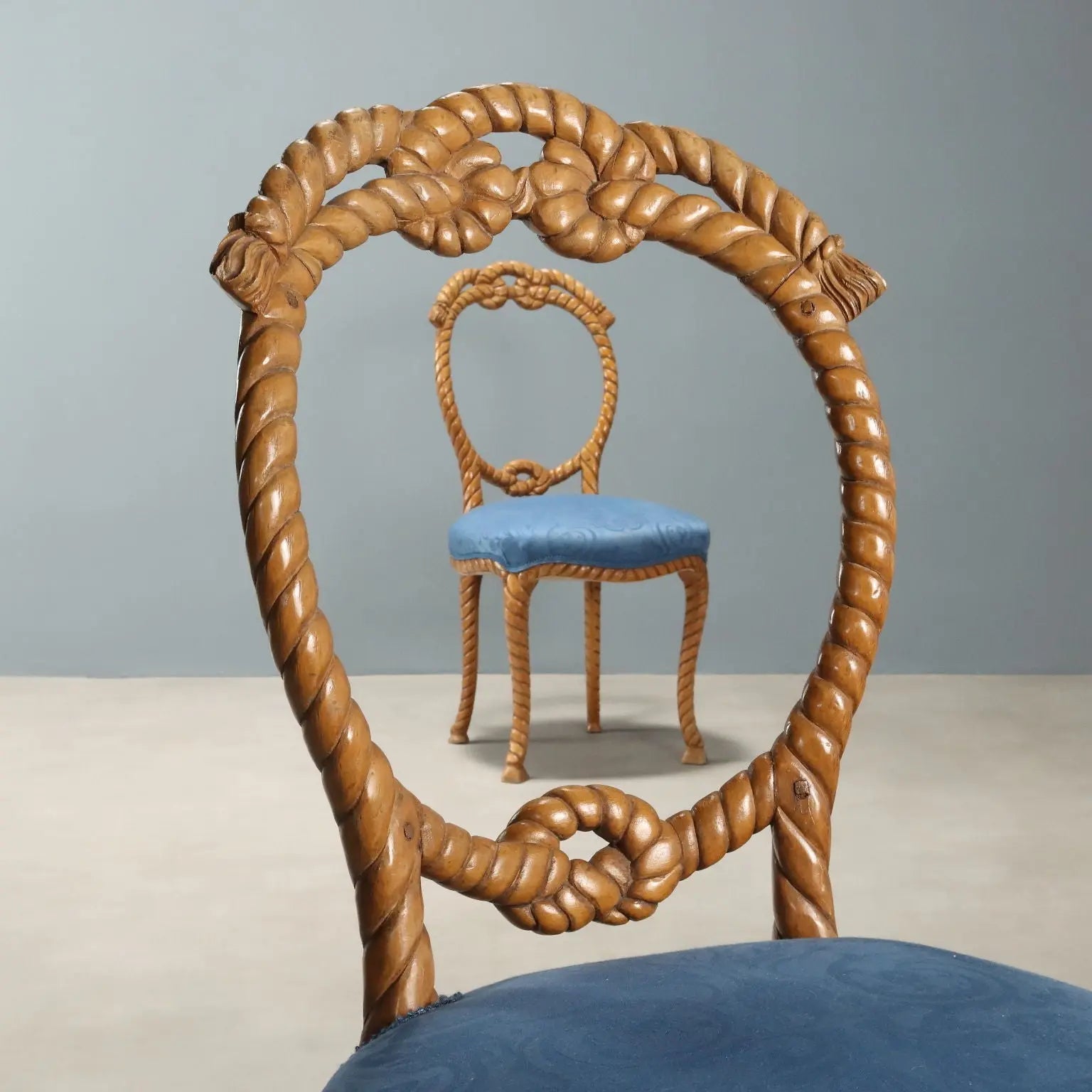 Antique Chairs Carved Beech Padded Seat Italy XIX Century - Italien, XIX Jhd | Antiques | Seating