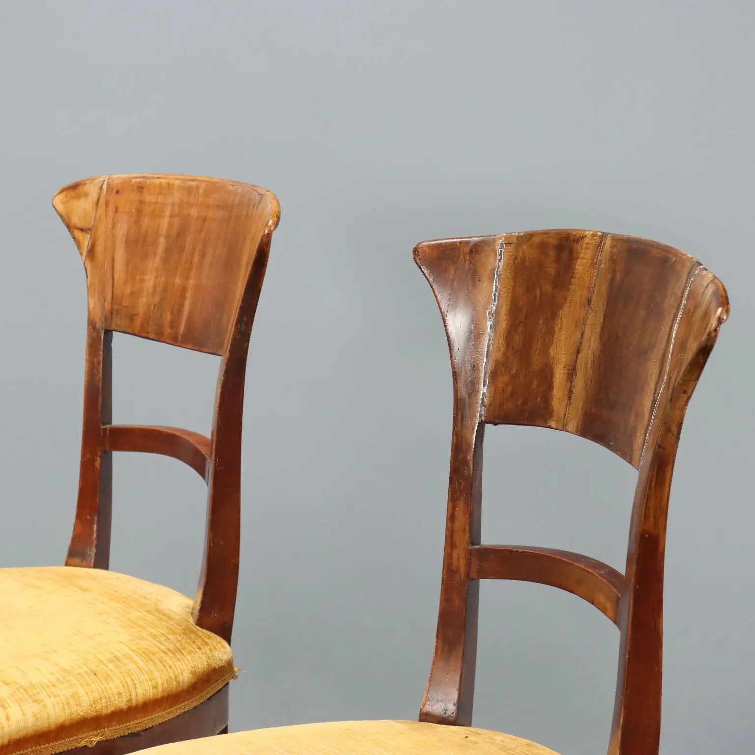 Set of 4 Cherrywood Restoration Chairs - Veneto, 19th Century