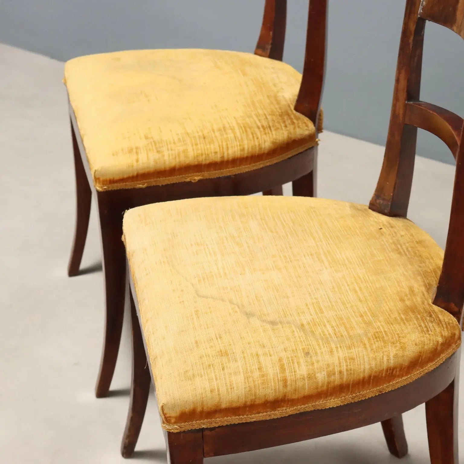 Set of 4 Cherrywood Restoration Chairs - Veneto, 19th Century