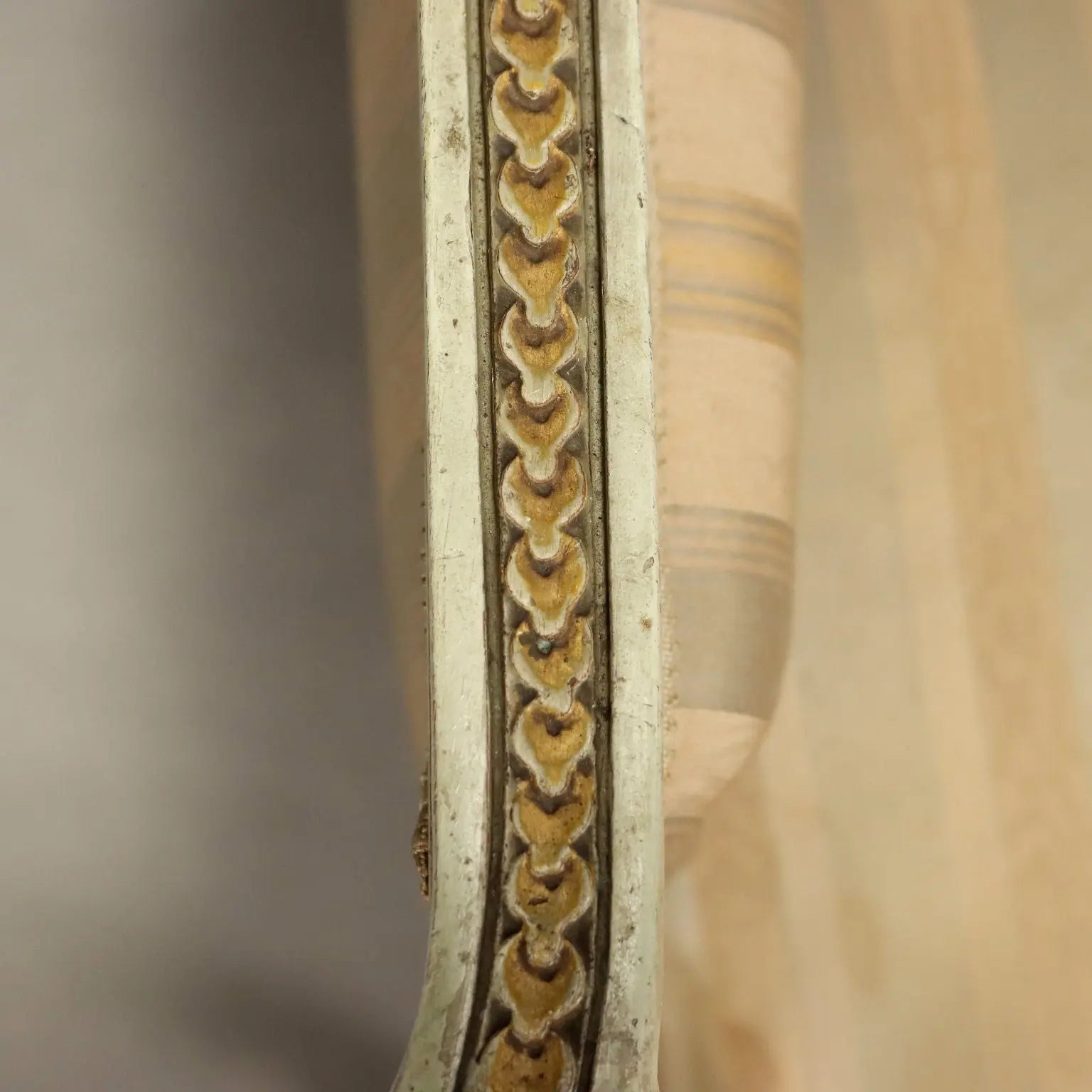 Antique Armchairs Carved Lacquered Wood Fabric XIX Century - Italy, Late XIX Century | Antiques | Seating