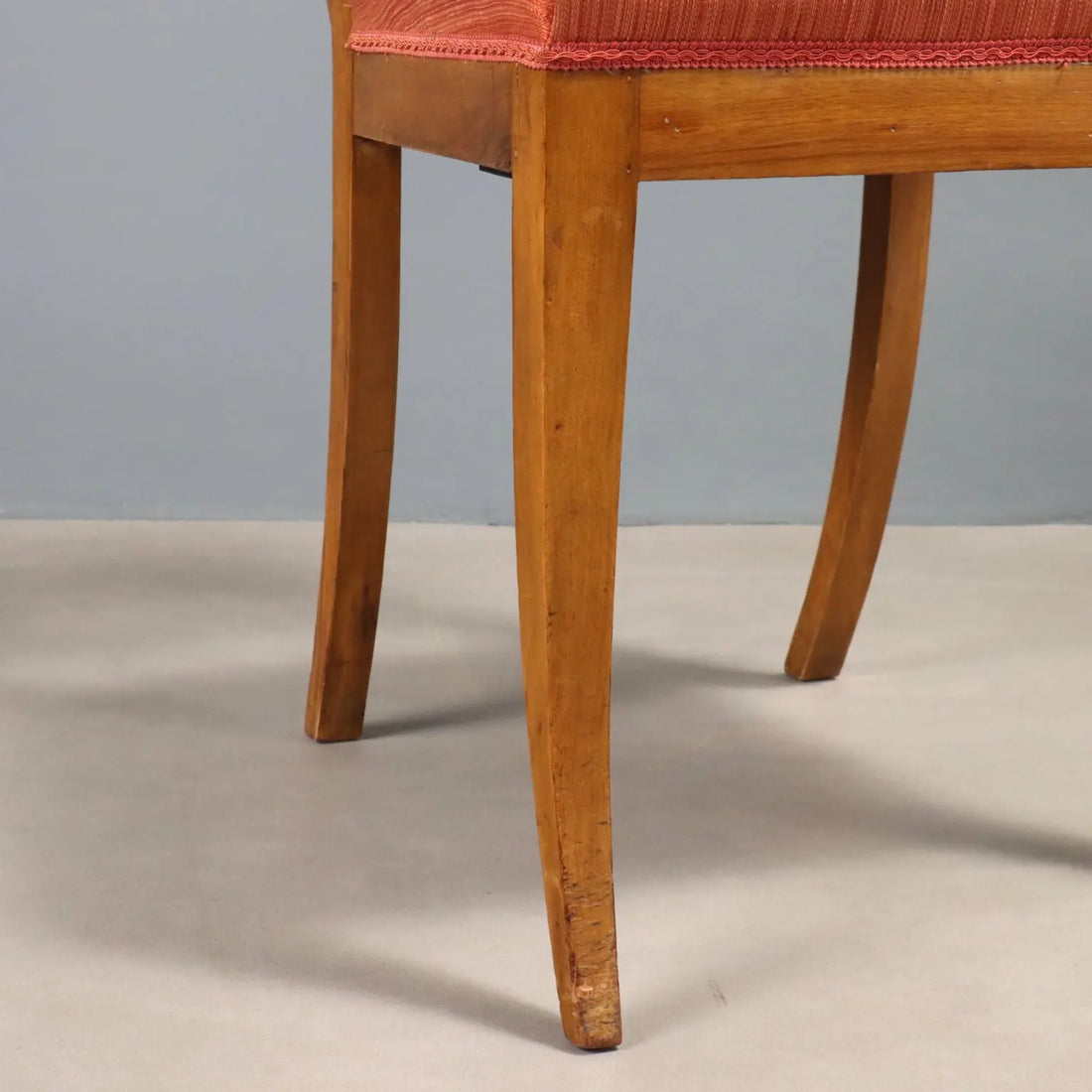 Empire Walnut Chairs - Italy Early 19th Century