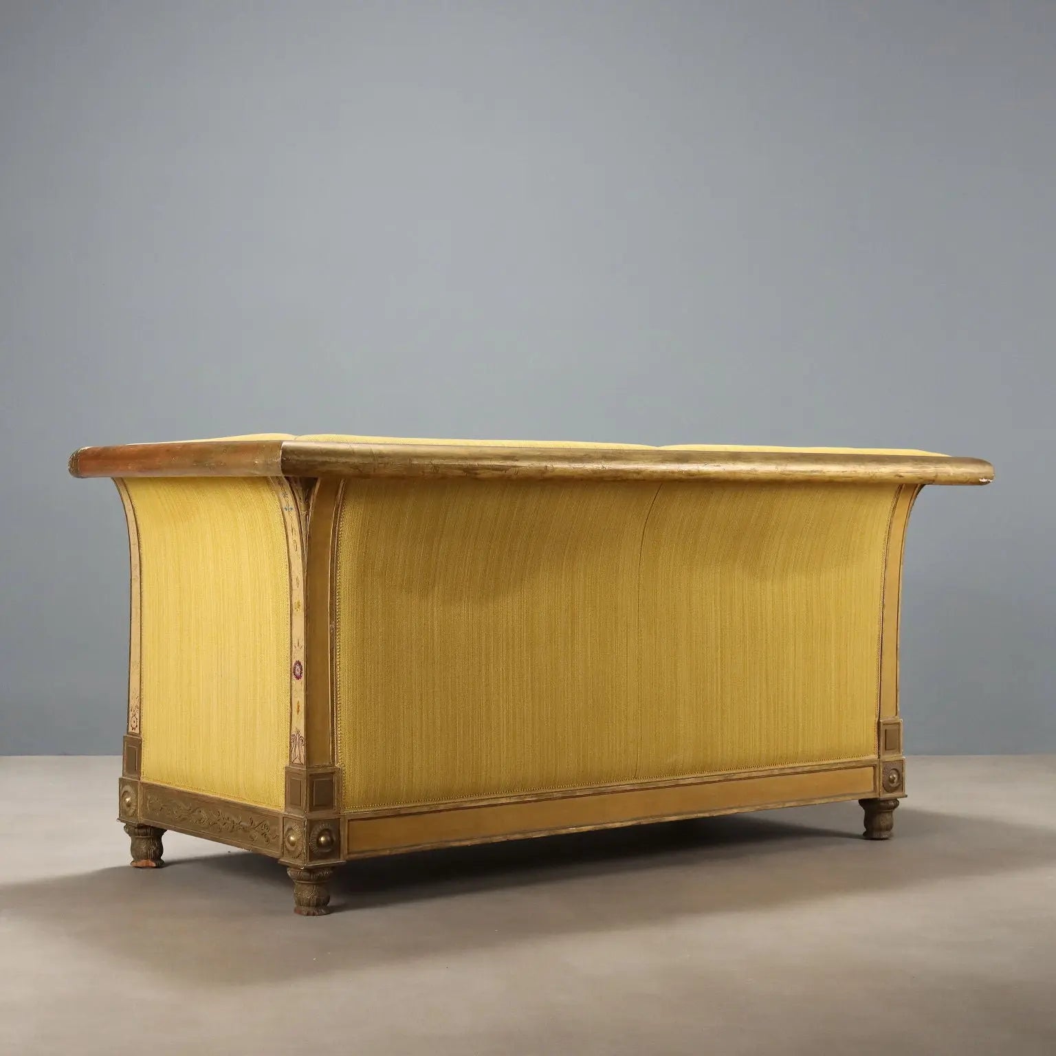 Neoclassical Gilded Wood Daybed - Italy 19th Century
