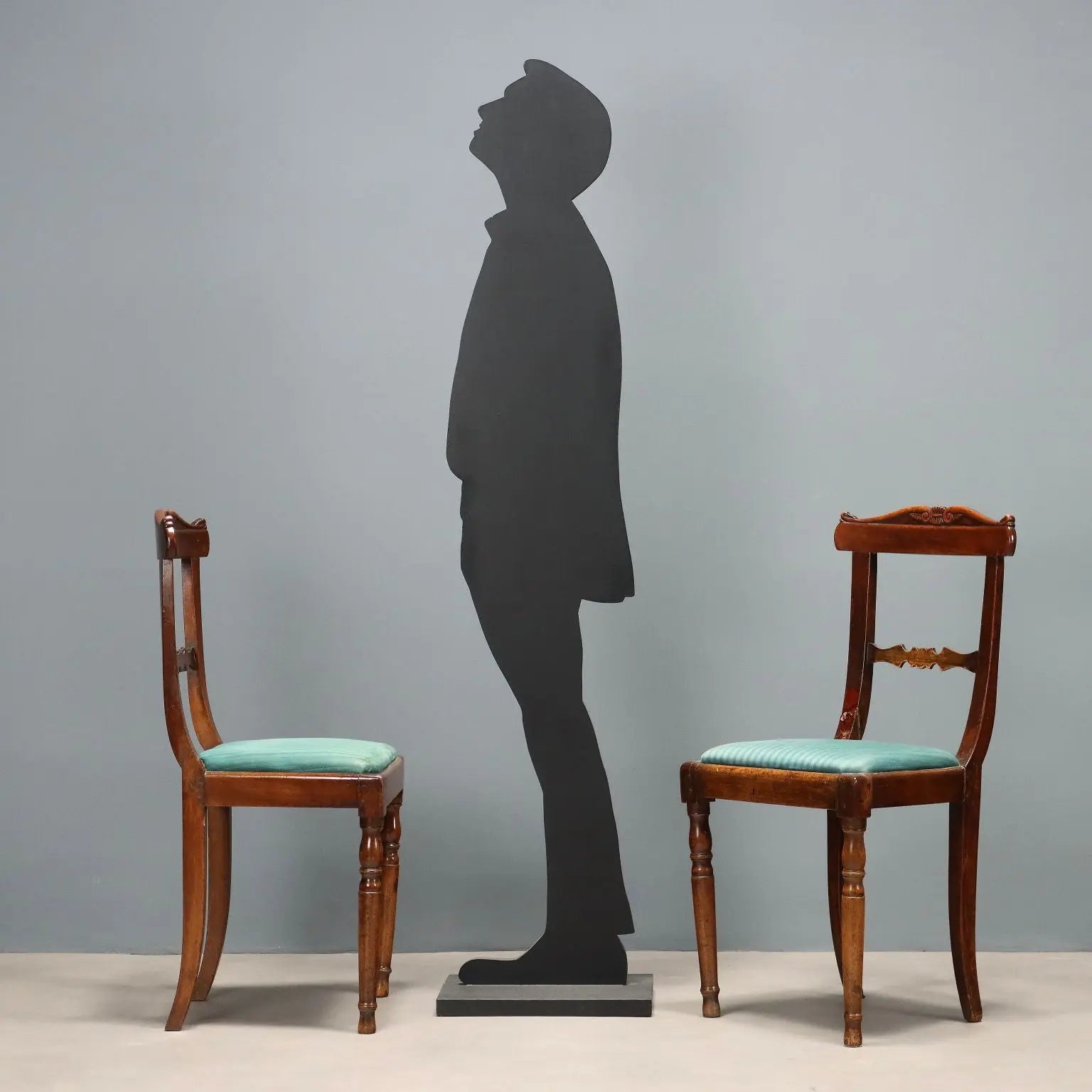 Louis Philippe Walnut Chairs - Italy 19th Century
