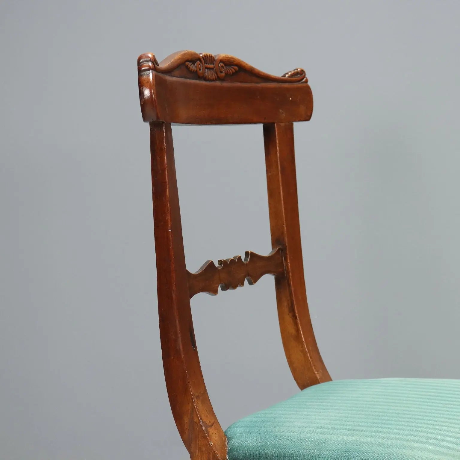 Louis Philippe Walnut Chairs - Italy 19th Century