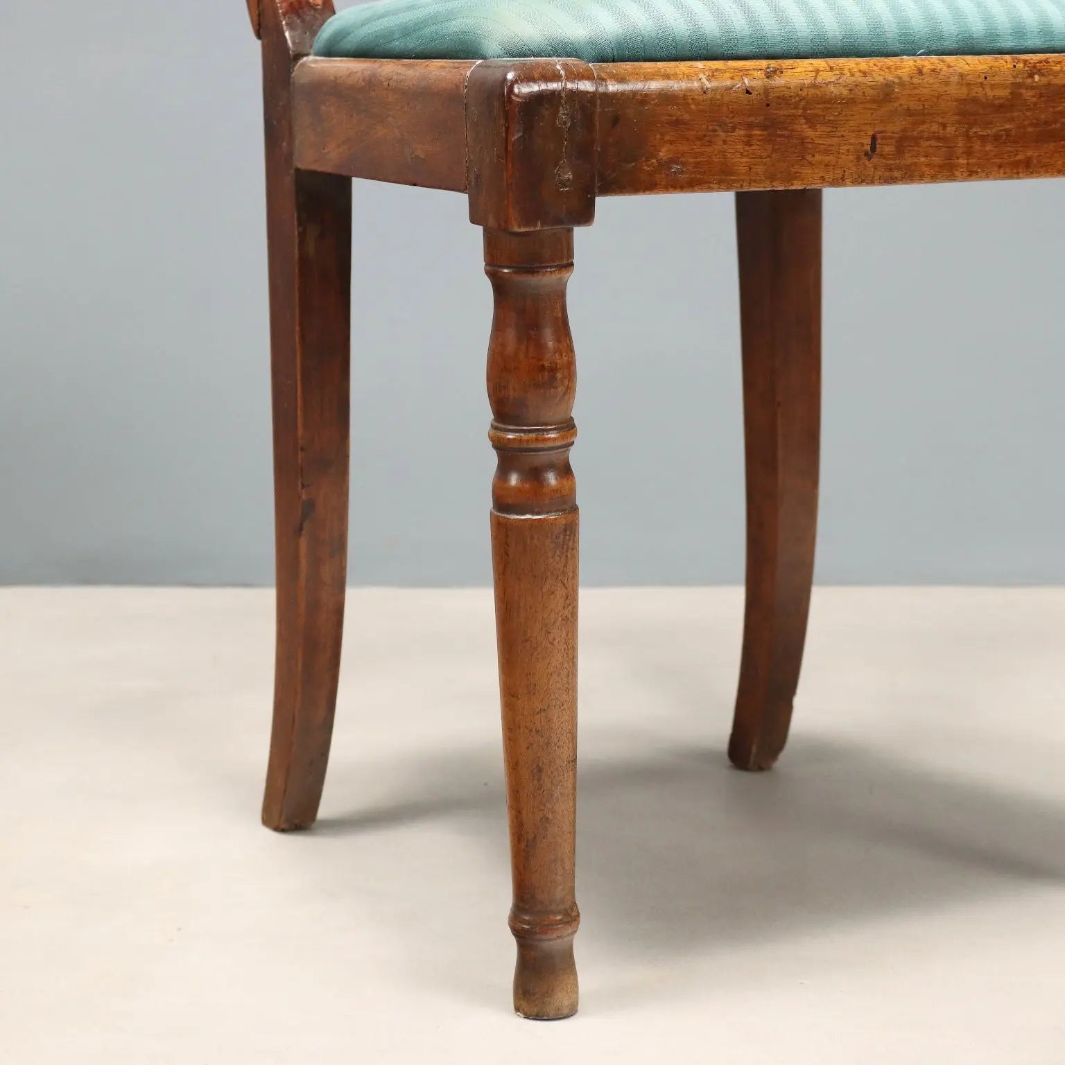 Louis Philippe Walnut Chairs - Italy 19th Century