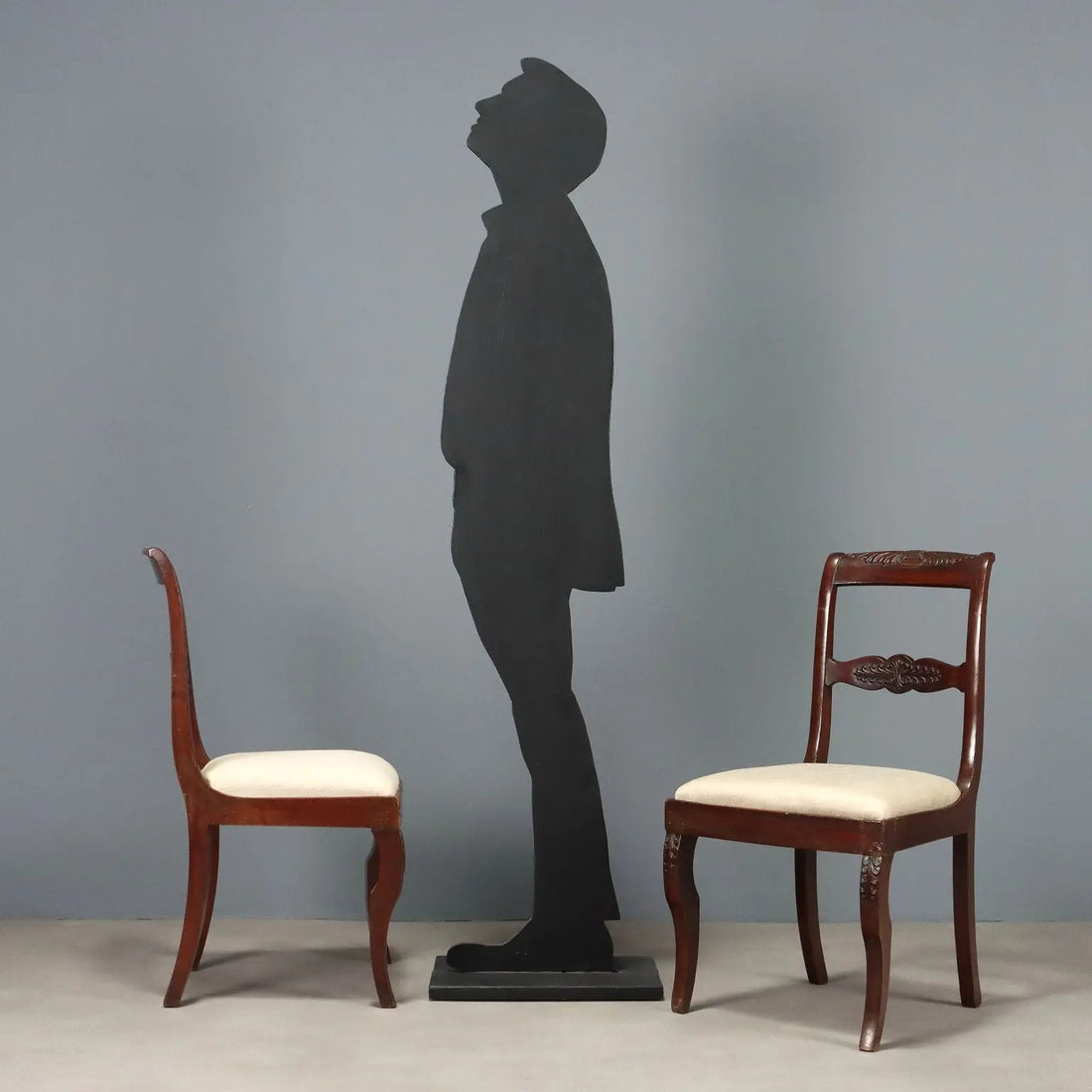 Charles X Mahogany Chairs - 19th Century France