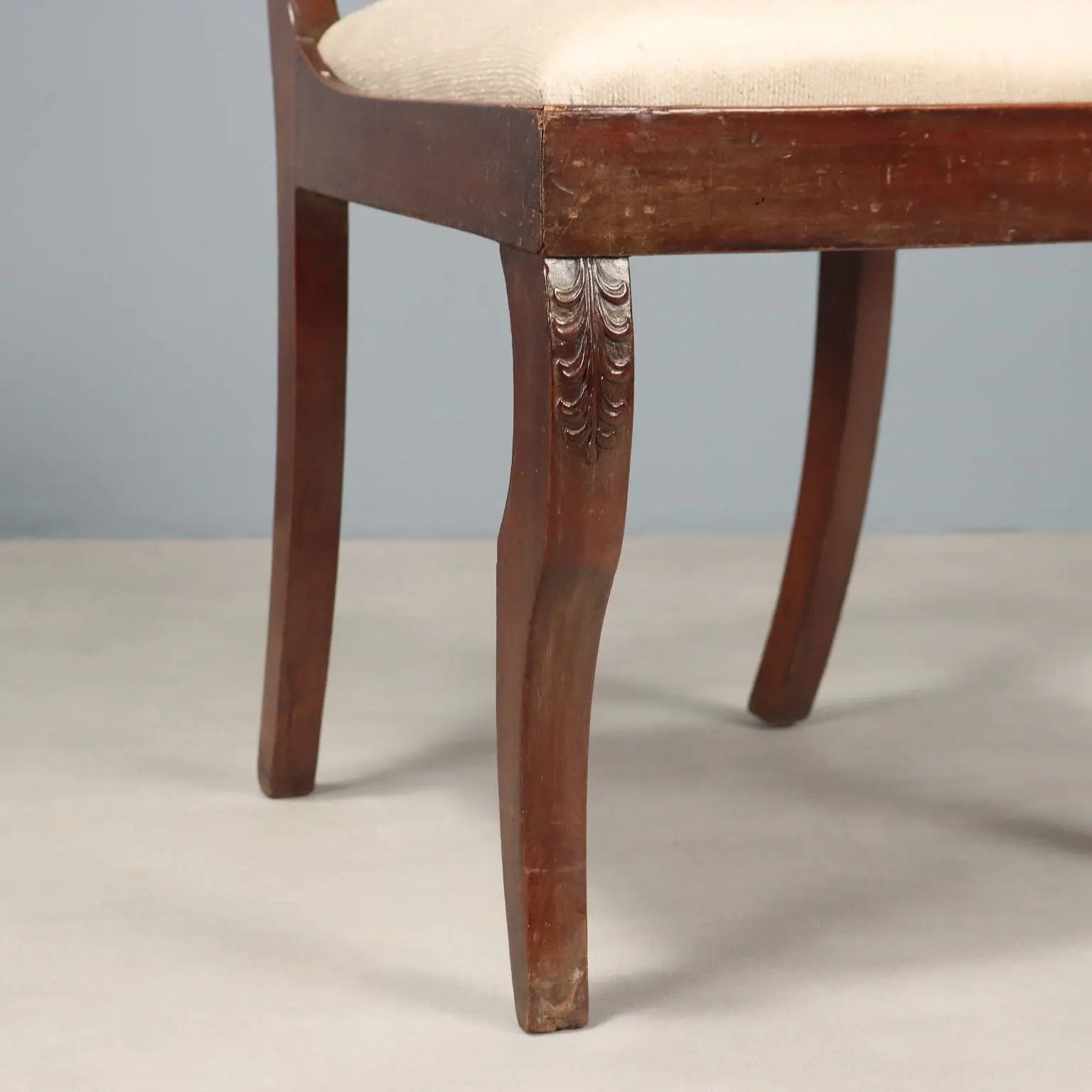 Charles X Mahogany Chairs - 19th Century France