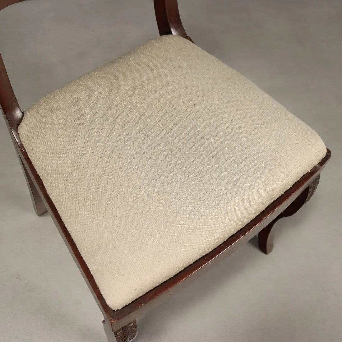 Charles X Mahogany Chairs - 19th Century France