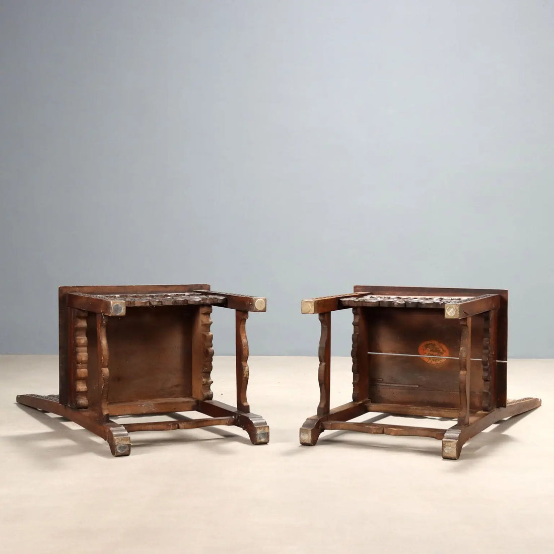 Antique Chairs Baroque Style Carved Walnut Italy XIX Century - Italy, Late XIX Century | Antiques | Seating