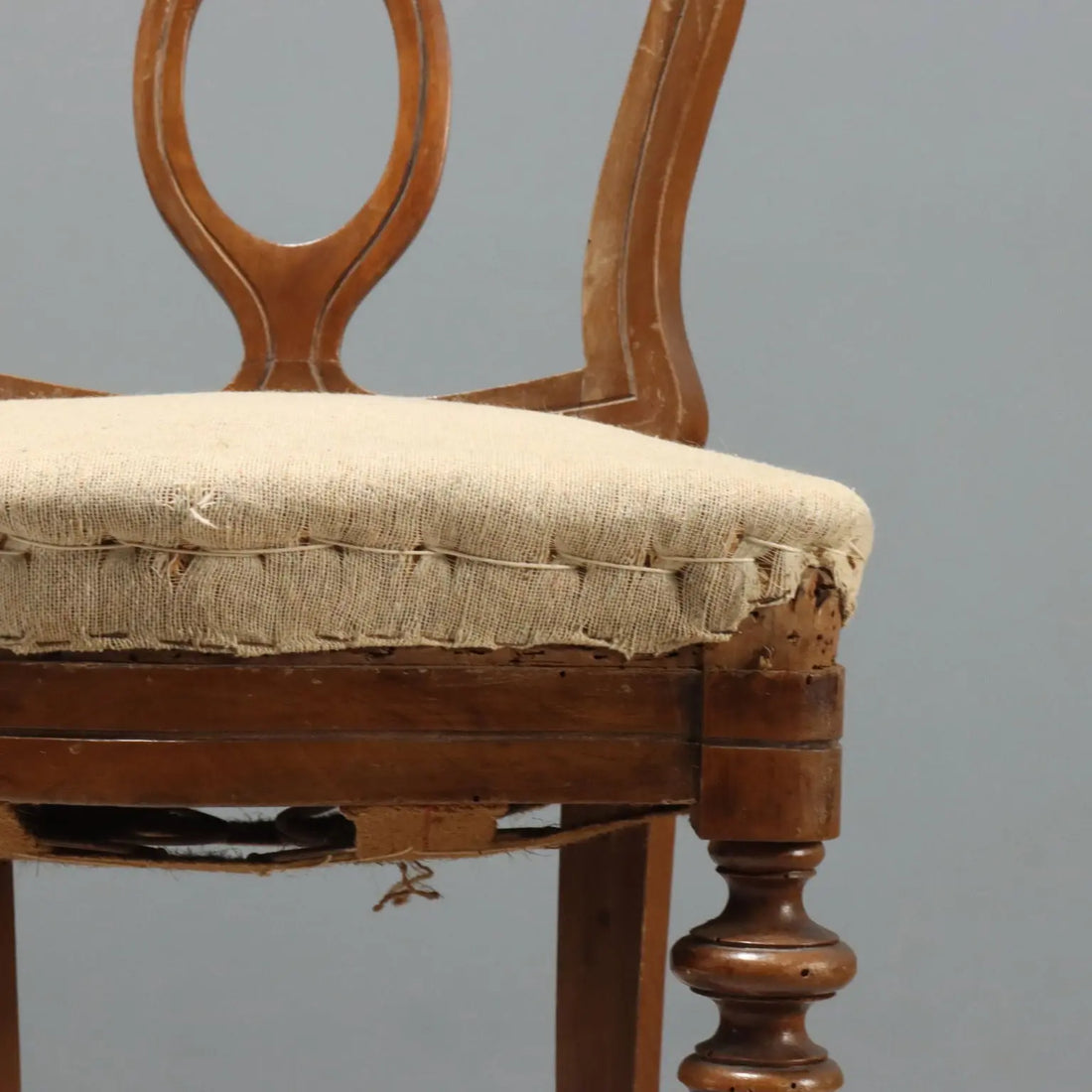 Group of Walnut Chairs - Italy Mid 19th Century