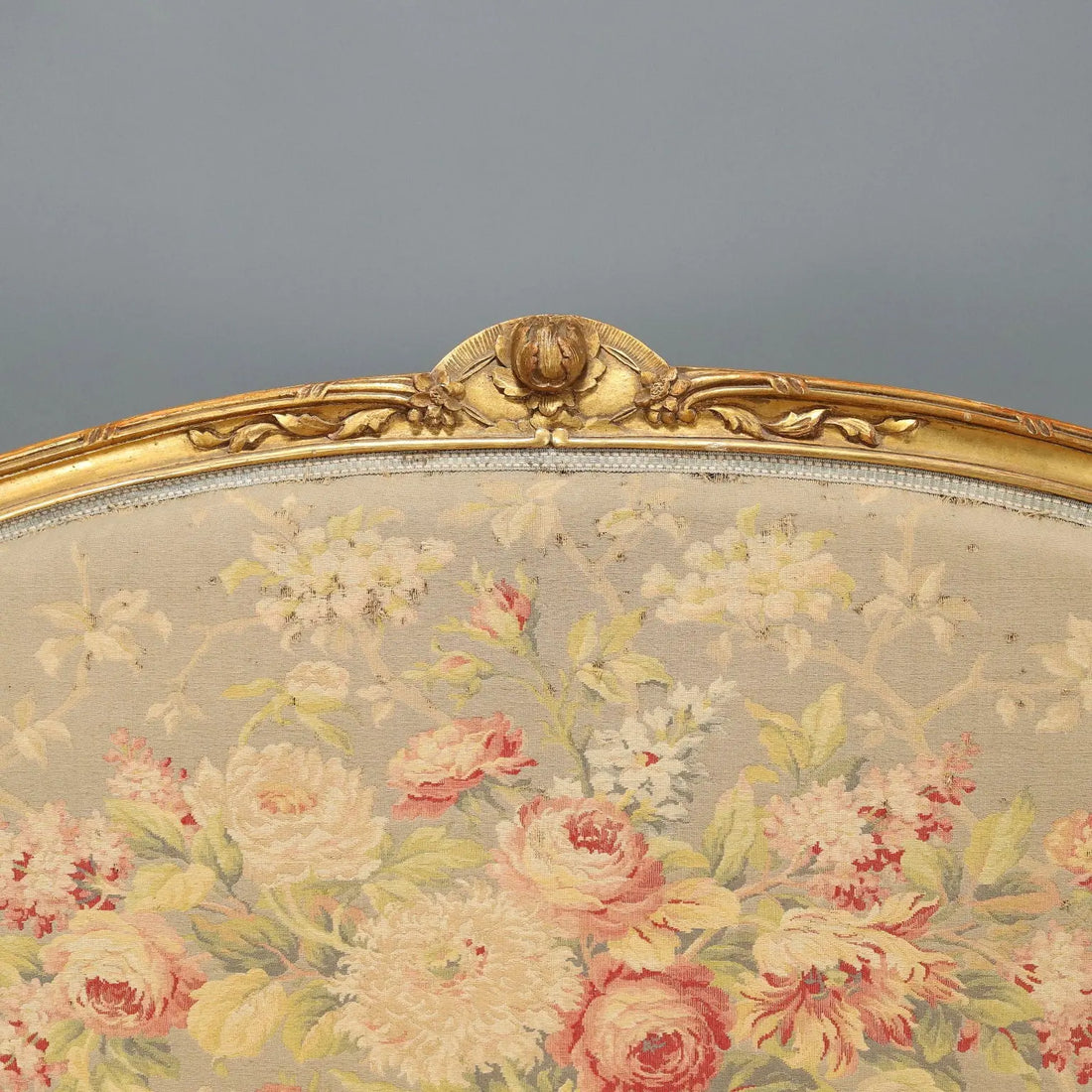 Barocchetto Sofa in Gilded Wood - Italy 1800s