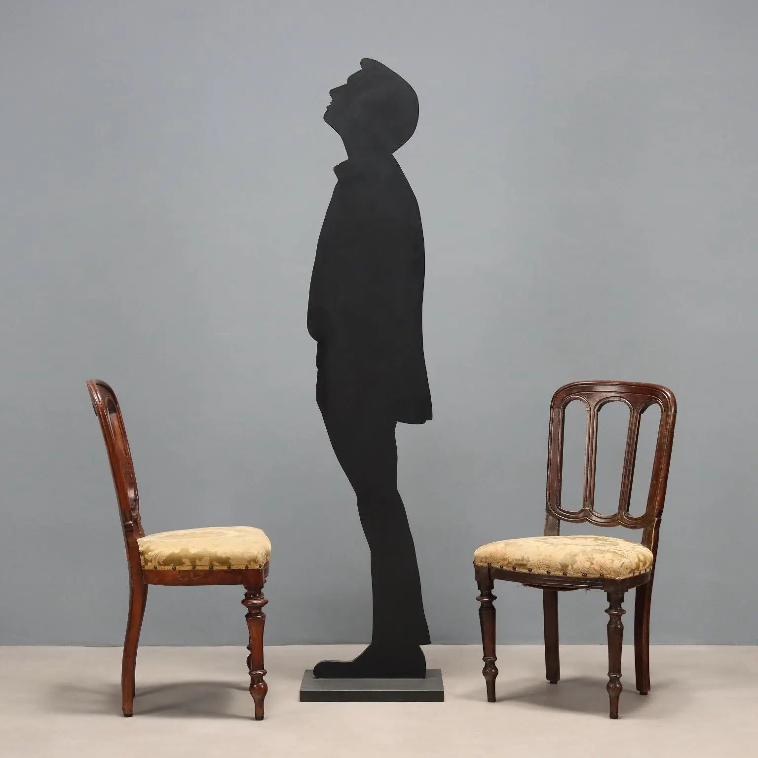 Antique Chairs Walnut Padded Seat Italy Late XIX Century - Italy, Late XIX Century | Antiques | Seating