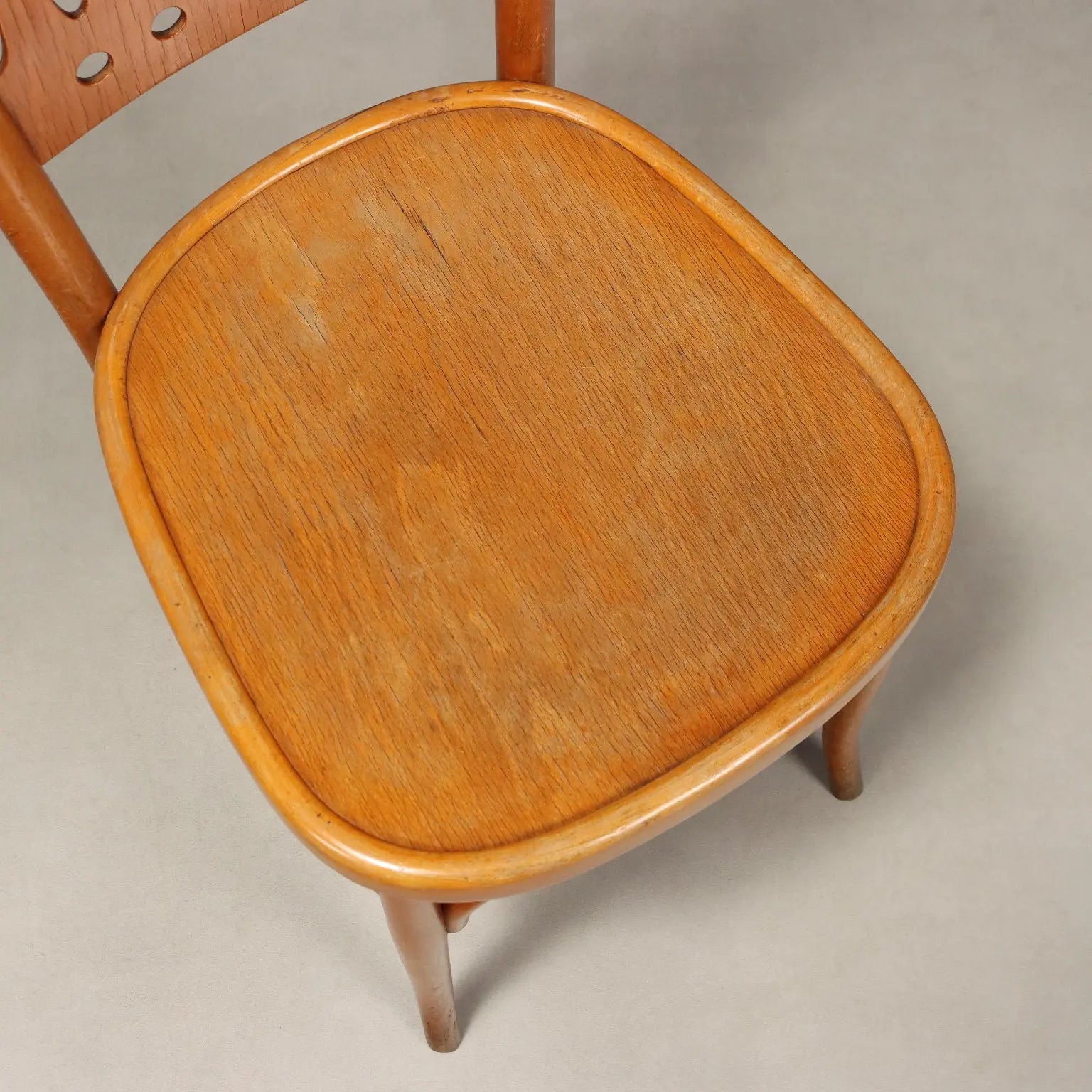 Antique Chairs Bent Beech Perforated Backrest Italy XX Century - Italy, Early XX Century | Antiques | Seating
