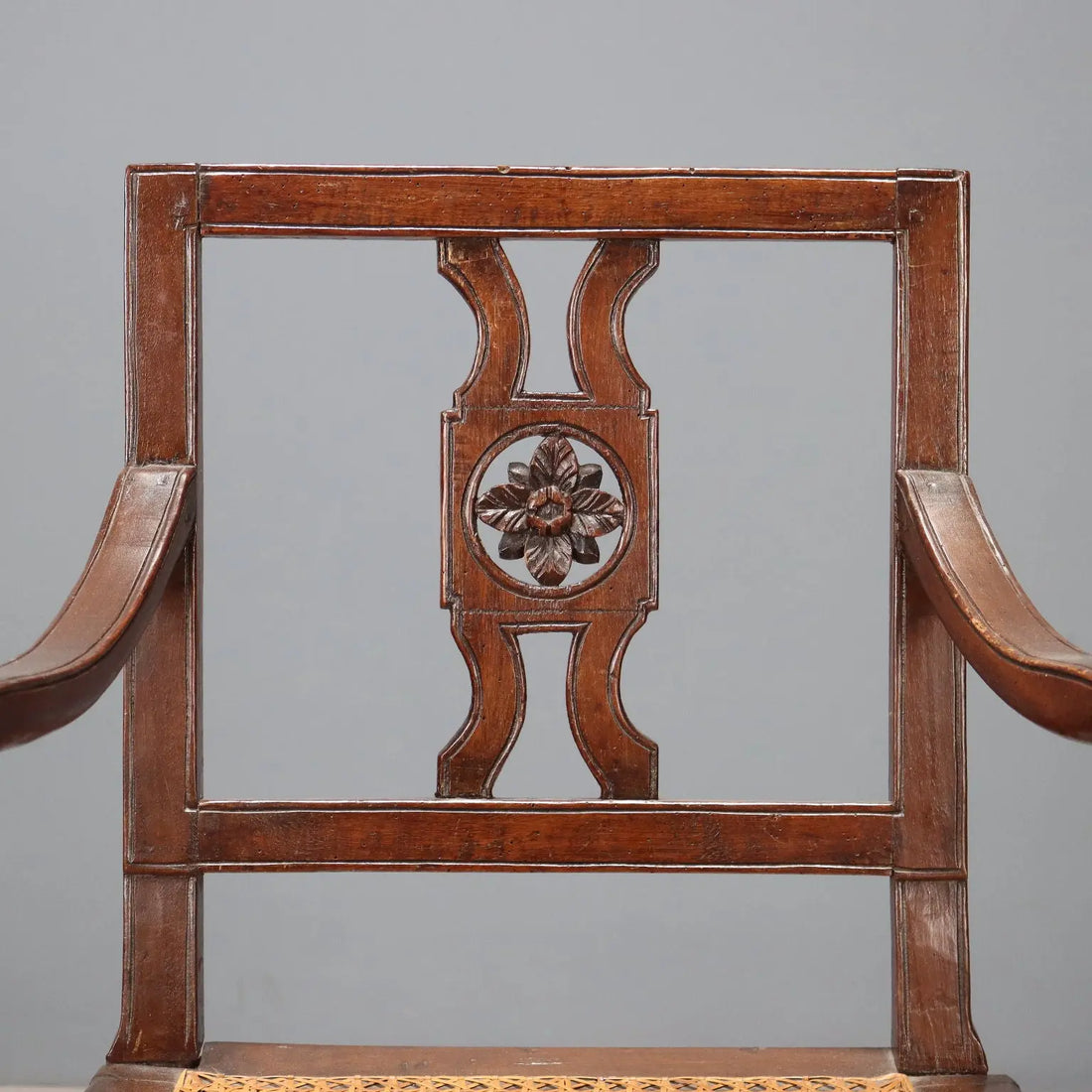 Antique Armchair Neoclassical Walnut Fabric Italy XVIII Century - Italy, XIX Century | Antiques | Seating