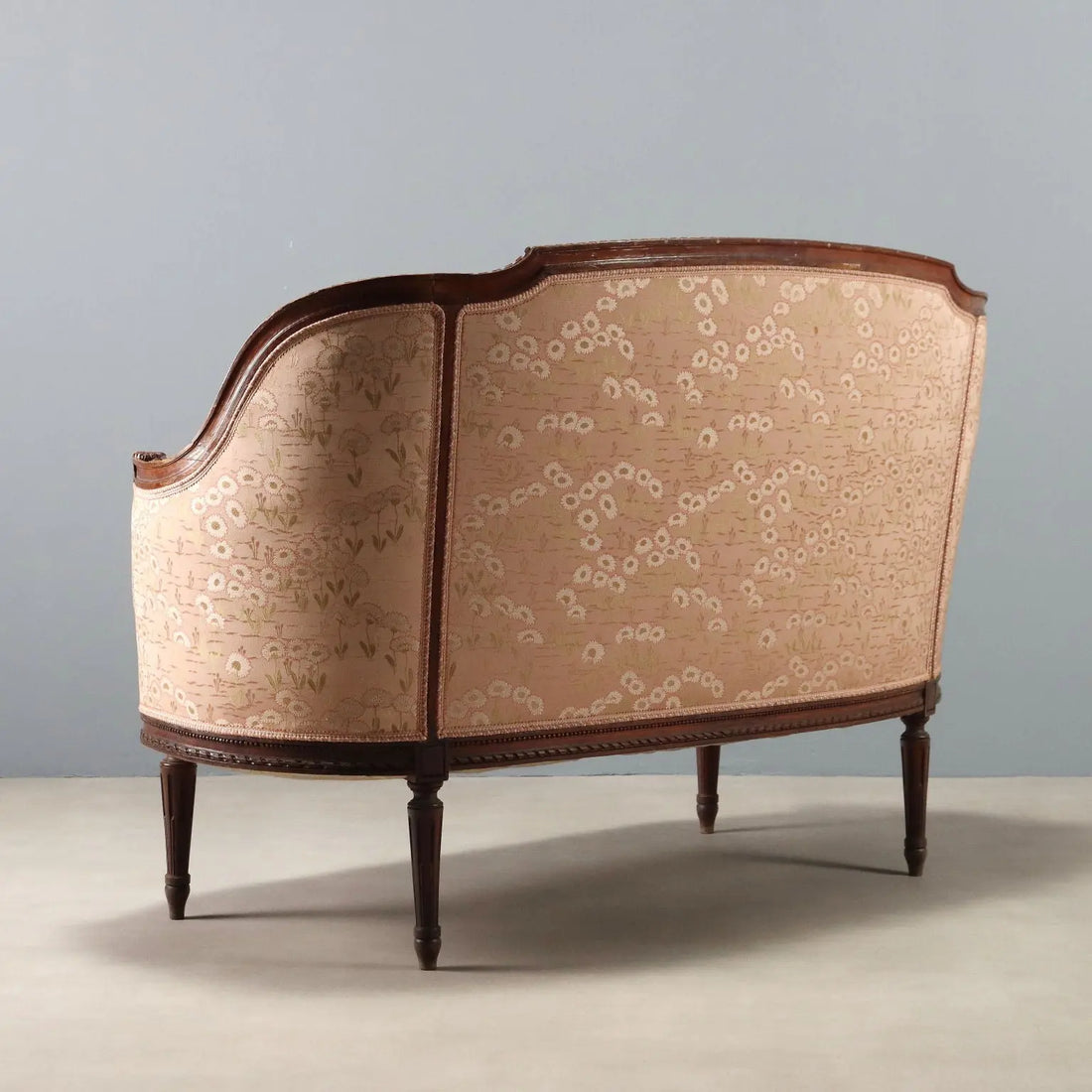 Antique Sofa Neoclassical Style Walnut Carvings XIX Century - Italy, Late XIX Century | Antiques | Seating