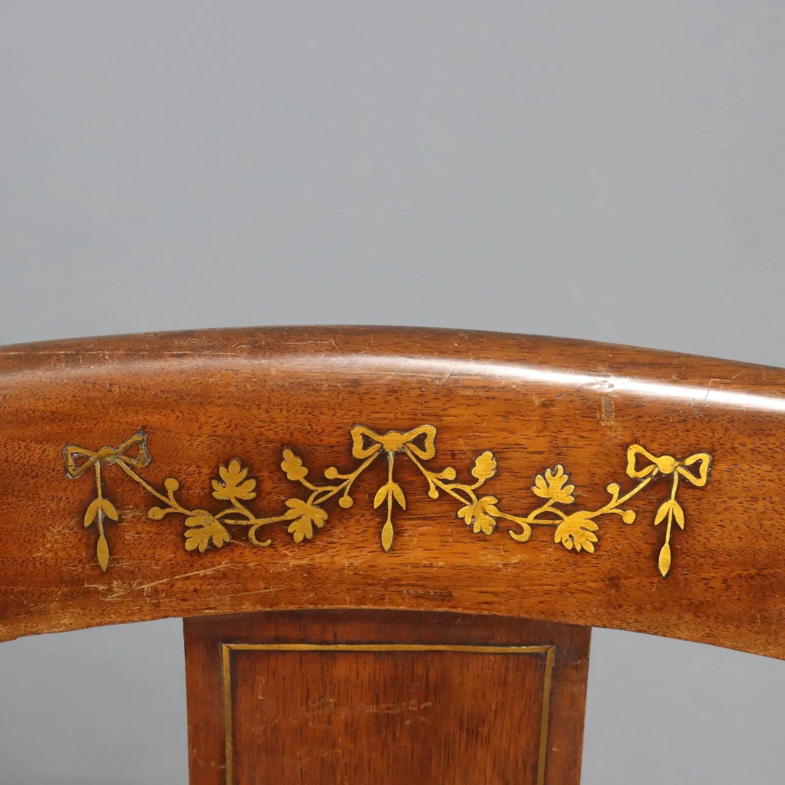 Antique Chairs Charles X Walnut Gilded Metal Italy XIX Century - Lombardy, Early XIX Century | Antiques | Seating