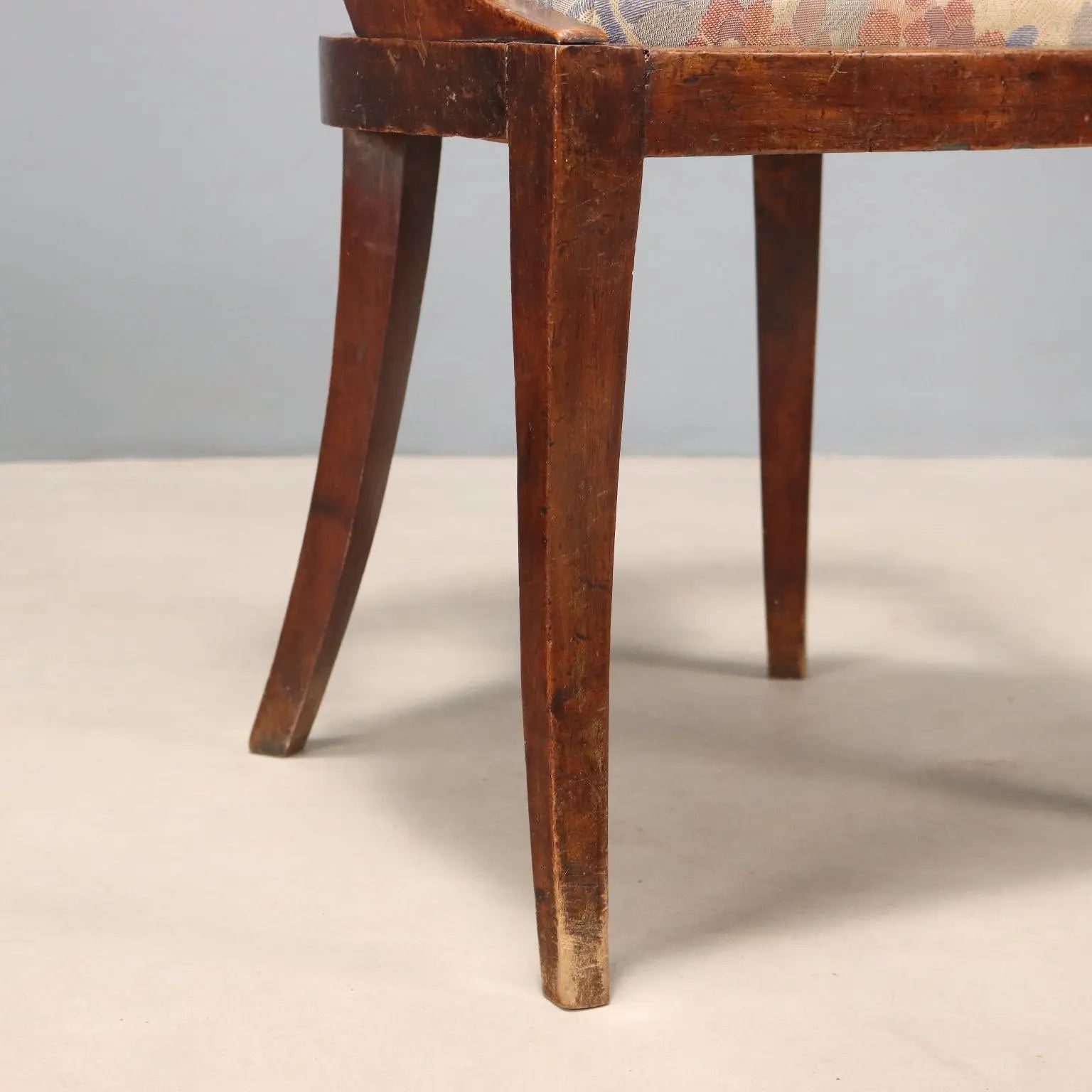 Antique Chairs Charles X Walnut Gilded Metal Italy XIX Century - Lombardy, Early XIX Century | Antiques | Seating