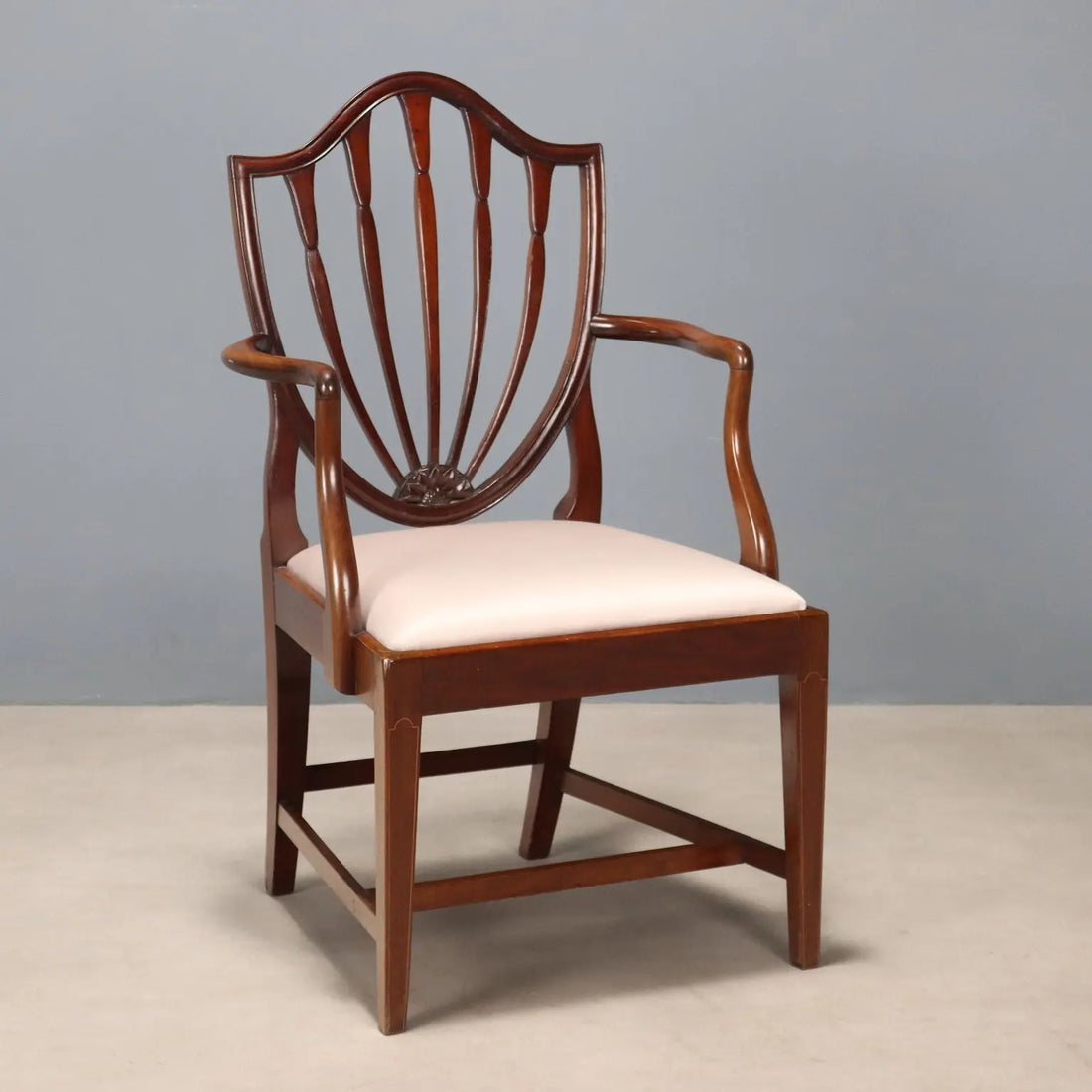 Regency Armchair in Mahogany - England 19th Century
