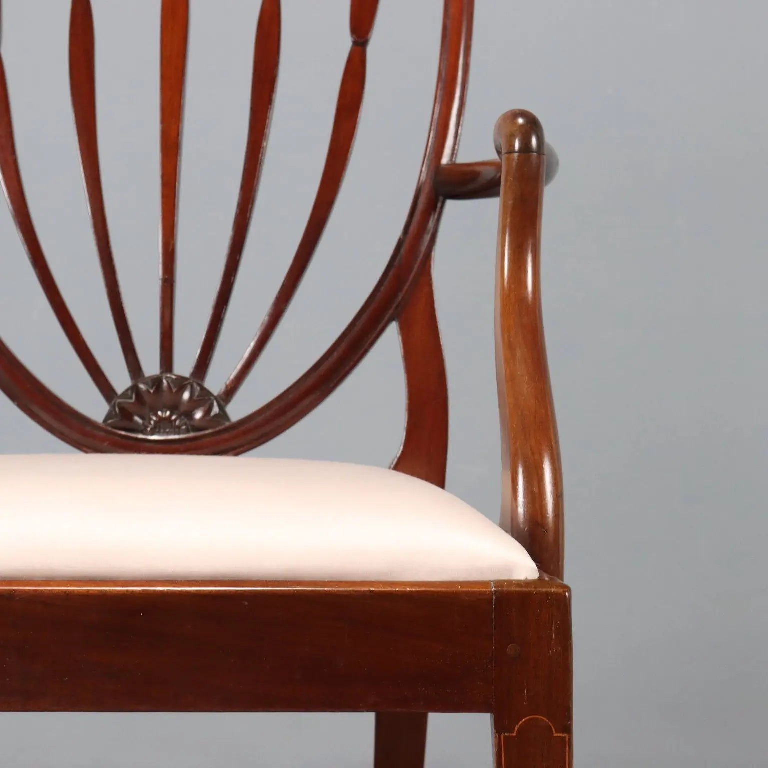 Regency Armchair in Mahogany - England 19th Century