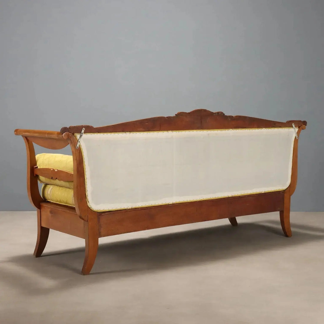 Luigi Filippo Sofa in Cherrywood - Mid-19th Century